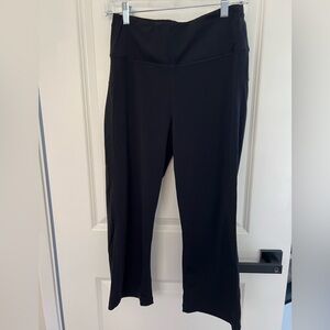 Women's Crop Black Leggings